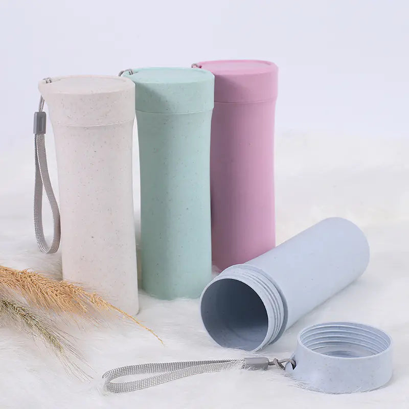 Wheat Straw Eco-Friendly Travel Cup for Students