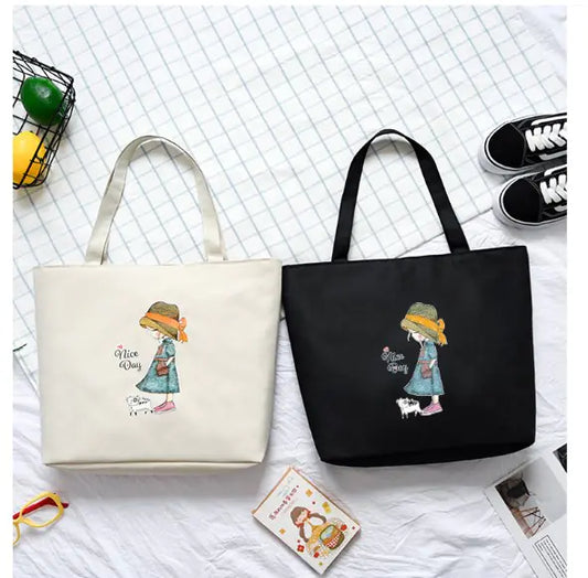 Eco-Friendly Canvas Shopping Bag